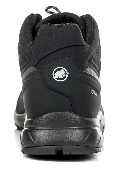 Ботинки мужские Mammut Ultimate Pro Mid GTX Black/Black - Фото 6 большая