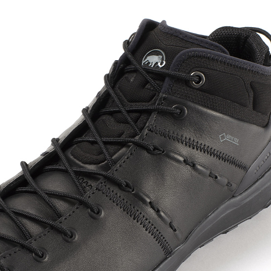 Ботинки мужские Mammut Hueco Advanced Mid GTX Black/Black - Фото 3 большая