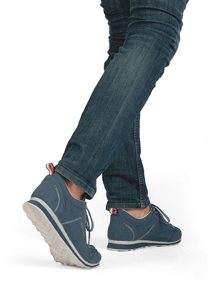 Ботинки мужские Dolomite Cinquantaquattro Lh Canvas Evo Blue - Фото 2 большая