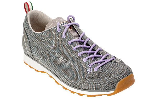 Ботинки женские Dolomite Cinquantaquattro LH Canvas Grey/Lilac Violet - Фото 5 большая