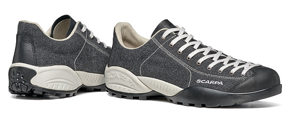Ботинки Scarpa Mojito Canvas Black - Фото 4 большая