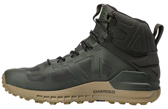 Ботинки мужские Under Armour Verge 2.0 Mid GTX Baroque Green/Outpost Green/Black - Фото 5 большая