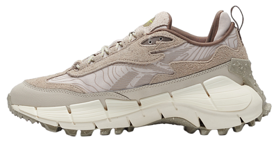 Кроссовки Reebok Zig Kinetica 2.5 Edge Winter Серый/Бежевый/Бежевый - Фото 2 большая