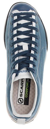 Ботинки женские Scarpa Mojito SW Ocean/White - Фото 4 большая