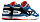Кроссовки мужские Mizuno Sky Medal S Бел/Чер/Бирюз - Фото 3 малая