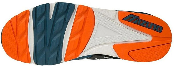 Кроссовки мужские Mizuno Sky Medal S Бел/Чер/Бирюз - Фото 2 большая