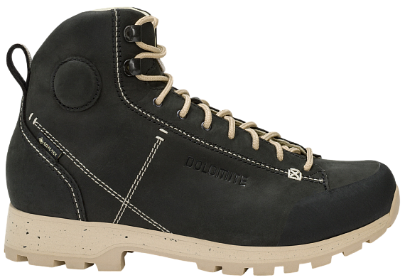 Ботинки женские Dolomite 54 High Fg Evo Gtx Black/Safari Brown - Фото 1 большая
