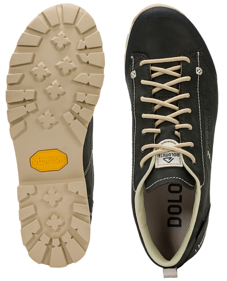 Ботинки женские Dolomite 54 Low Fg Evo Gtx Black/Safari Brown - Фото 3 большая