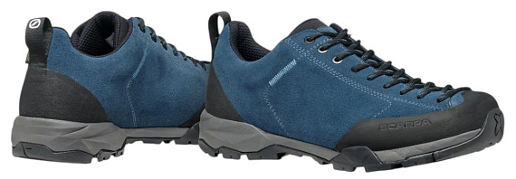 Ботинки мужские Scarpa Mojito Trail Gtx Wide Ocean/Light Ocean - Фото 6 большая
