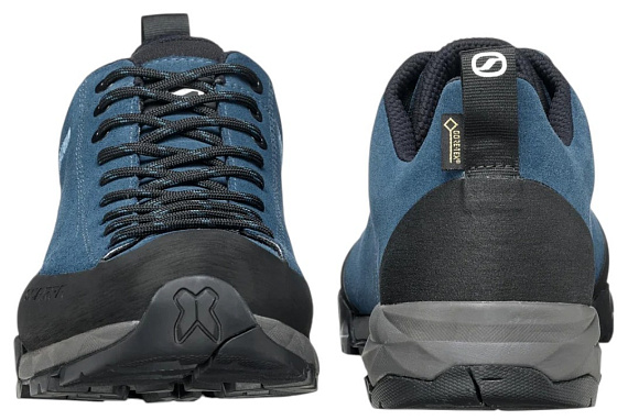 Ботинки мужские Scarpa Mojito Trail Gtx Wide Ocean/Light Ocean - Фото 4 большая