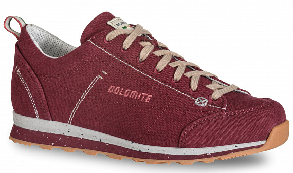 Ботинки женские Dolomite 54 Lh Canvas Evo Burgundy Red - Фото 1 большая