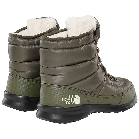 Ботинки женские The North Face Thermoball Lace II New Taupe Green/Vintage White - Фото 3 большая