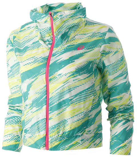 Куртка женская ASICS Color Injection Noosa Baltic Jewel - Фото 1 большая