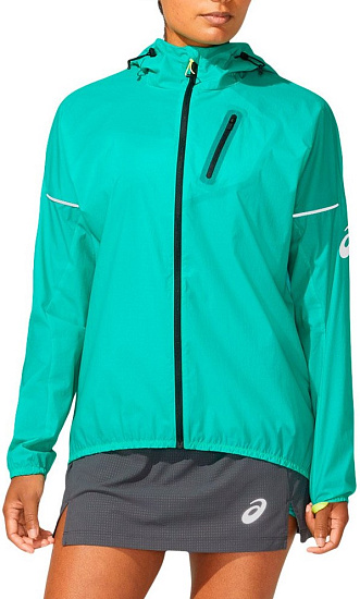 Куртка женская ASICS Fujitrail Baltic Jewel - Фото 1 большая