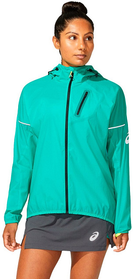 Куртка женская ASICS Fujitrail Baltic Jewel - Фото 2 большая