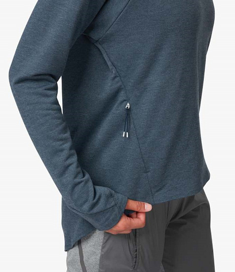 Куртка женская On Hoodie Navy - Фото 2 большая
