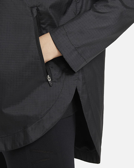 Куртка женская Nike Essential Run Division Black - Фото 10 большая