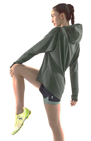 Куртка женская On Hoodie Beluga - Фото 4 большая