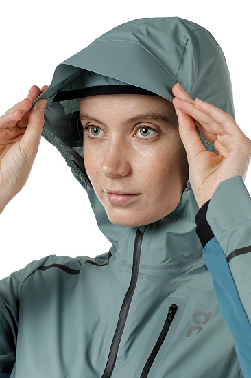 Куртка женская On Weather-Jacket Sea/Storm - Фото 8 большая
