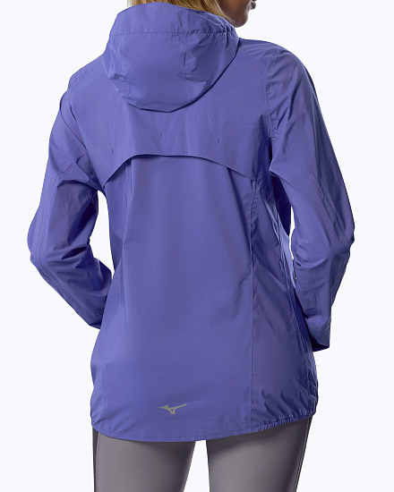 Куртка женская Mizuno Waterproof 20K Er Iris Bloom - Фото 3 большая