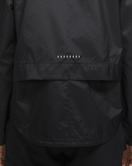 Куртка женская Nike Essential Black/Reflective Silver - Фото 8 большая