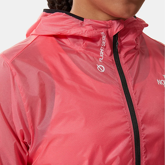 Куртка женская The North Face Flight Lightriser Wind Calypso Coral - Фото 14 большая