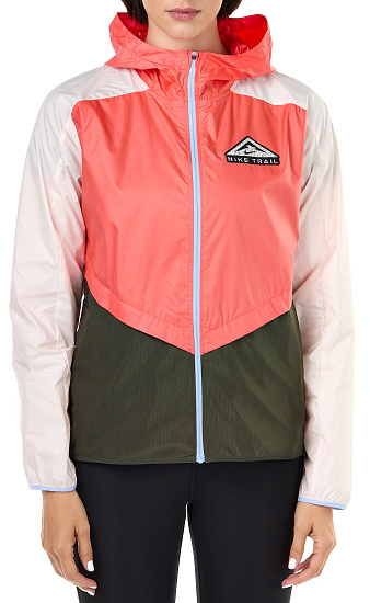 Куртка женская Nike Shield Trail Magic Ember/Light Soft Pink/Aluminum/Black - Фото 1 большая