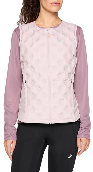 Жилет женский ASICS Nagino Run Padded Watershed Rose - Фото 3 большая