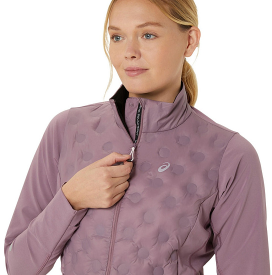 Куртка женская ASICS Road Winter Dusty Mauve - Фото 5 большая
