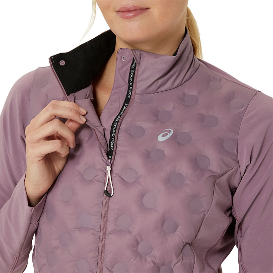 Куртка женская ASICS Road Winter Dusty Mauve - Фото 6 большая