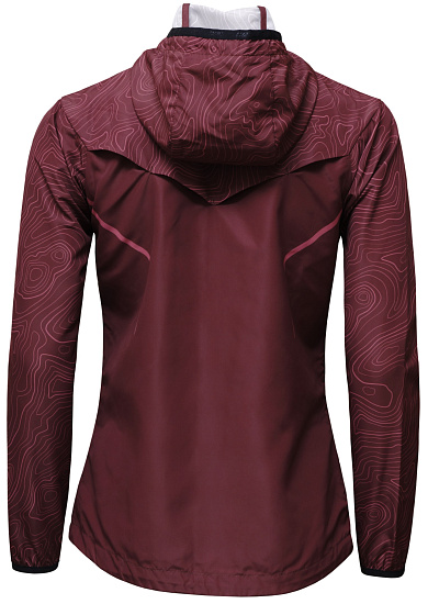 Куртка женская KV+ Breeze Wave Bordeaux - Фото 2 большая