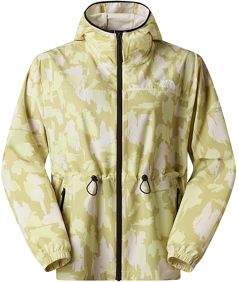 Куртка женская The North Face Mountain Athletics Hooded Wind Print Lemon Mist Painted Mountains Prin - Фото 1 большая