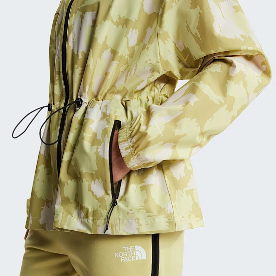 Куртка женская The North Face Mountain Athletics Hooded Wind Print Lemon Mist Painted Mountains Prin - Фото 8 большая