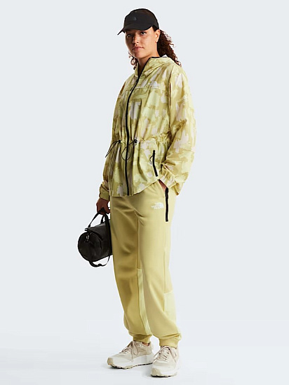 Куртка женская The North Face Mountain Athletics Hooded Wind Print Lemon Mist Painted Mountains Prin - Фото 10 большая