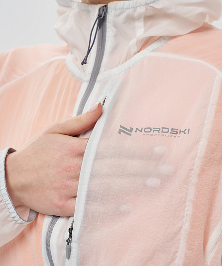 Куртка женская Nordski Aero White - Фото 4 большая