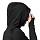 Куртка женская ASICS Thermopolis 1/2 Zip Ls Hoodie Performance Black - Фото 8 малая