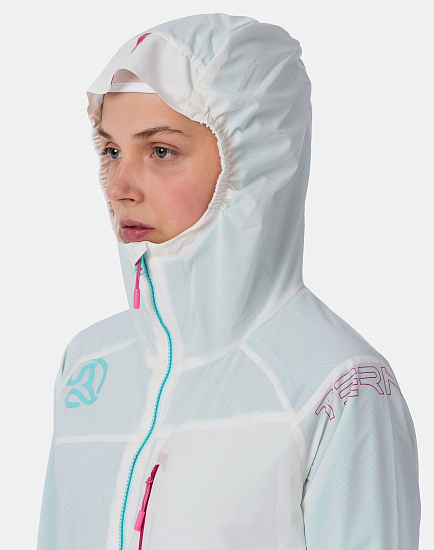 Куртка женская Ternua Helium Pure White/Artic Washed - Фото 8 большая