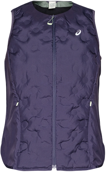 Жилет женский ASICS Nagino Run Padded Indigo Fog - Фото 1 большая