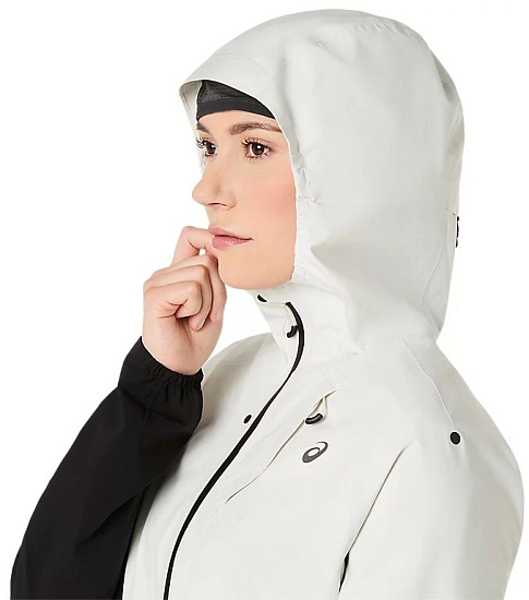 Куртка женская ASICS Metarun Legend Performance Black/Cream - Фото 8 большая