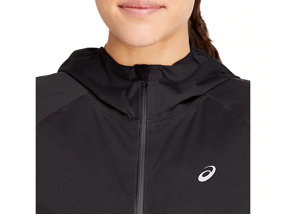 Куртка женская ASICS Winter Accelerate Performance Black - Фото 5 большая