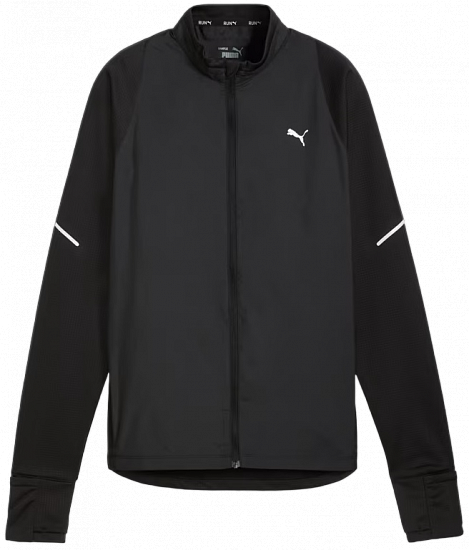 Куртка женская Puma Run Grid Black - Фото 1 большая