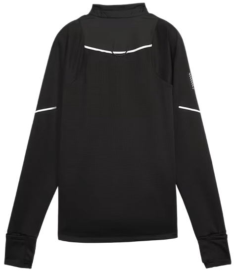 Куртка женская Puma Run Grid Black - Фото 7 большая