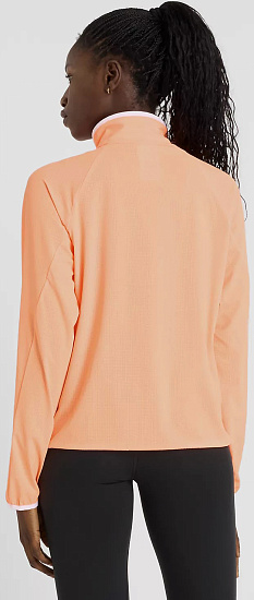 Куртка женская New Balance Ultra Light Half Zip Hot Mango - Фото 5 большая