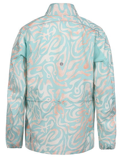 Куртка женская ASICS Road Lite-Show Packable Oasis Green/Multicolour - Фото 2 большая