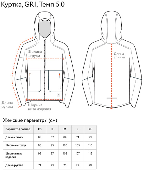 Куртка женская GRI Темп 5.0 Лиловый - Фото 2 большая