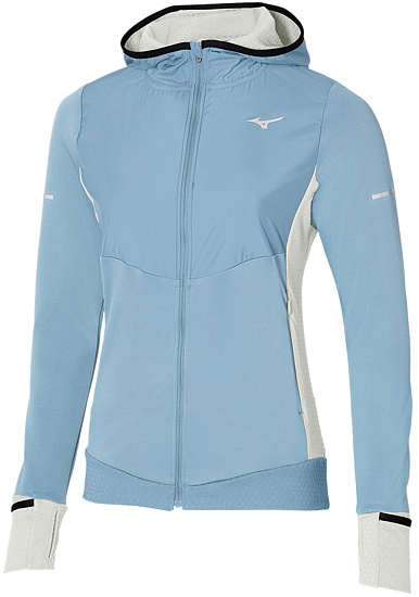 Куртка женская Mizuno Warmalite Hybrid Fz Glacier Lake - Фото 1 большая