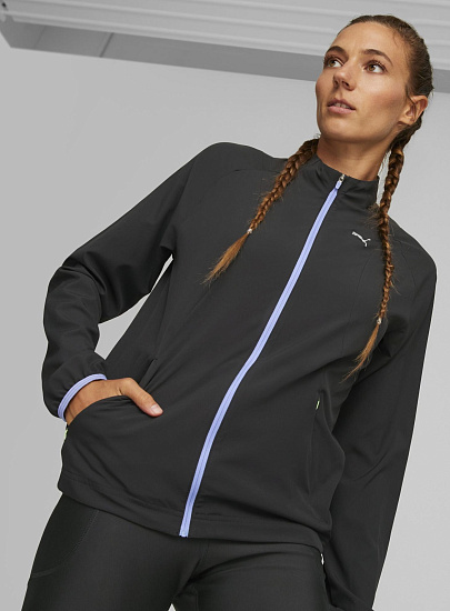 Куртка женская Puma Run Ultraweave Black - Фото 5 большая