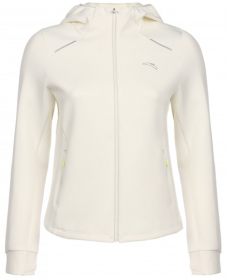 Куртка женская Anta Knit Track Top 862515701 Beige - Фото 1 большая