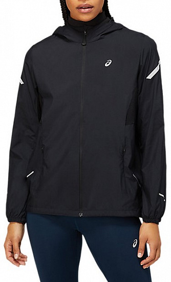 Куртка женская ASICS Lite-Show Black - Фото 1 большая