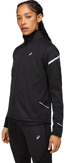 Куртка женская ASICS Lite-Show Winter Black - Фото 3 большая